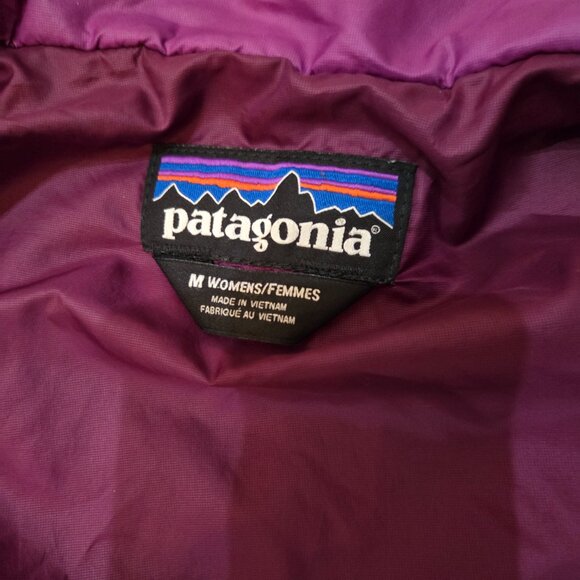 Patagonia Women’s Nano Puff Vest M – Purple Lightweight Insulated - Picture 5 of 7